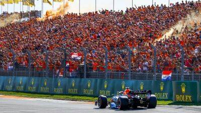 Verstappen secures pole position for Dutch Grand Prix