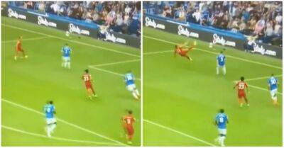 Liverpool's Darwin Nunez goes viral for failed acrobatics vs Everton