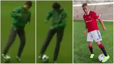 Cristiano Ronaldo: Footage shows Man Utd legend doing Antony's signature spin as a youngster