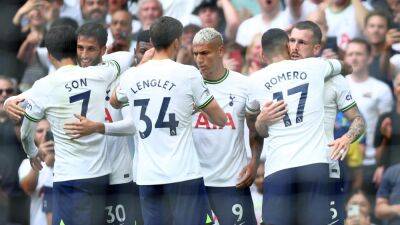 Hugo Lloris - Cristian Romero - Ryan Sessegnon - Harry Kane - Harry Kane Kane scores winner as Tottenham secure London derby win over Fulham in Premier League - eurosport.com