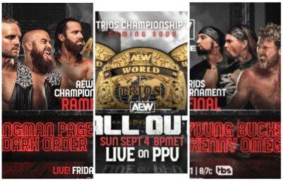 AEW ALL OUT: The ELITE face Hangman Adam Page and Dark Order in Trios tournament final