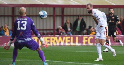 Motherwell star Kevin van Veen: Draw a kick in the teeth and I take full responsibility