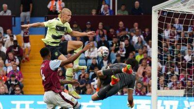 Aston Villa holds Man City to draw despite Haaland's 10th goal