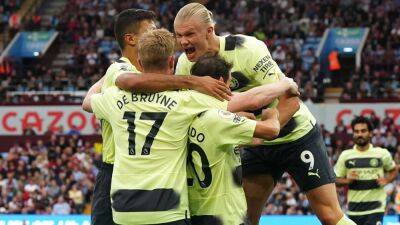 Erling Haaland strikes again but Villa hit back against Manchester City