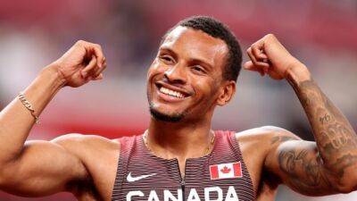 Andre De-Grasse - Andre De Grasse shares his secret to running better - cbc.ca - Canada - county Canadian
