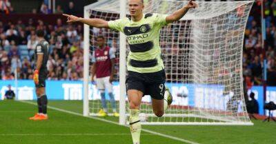 Erling Haaland’s superb start continues but Villa hit back to draw with Man City