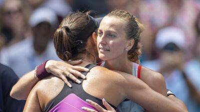 'No idea what was going on' - Petra Kvitova saves two match points before beating Garbine Muguruza at US Open
