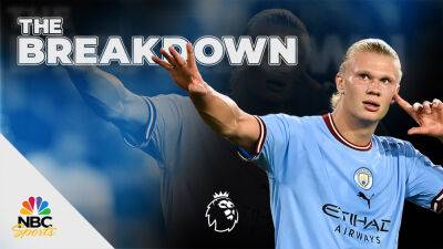 Gabriel Jesus - Alexis Mac Allister - The Breakdown: Analysis, tactical focus on how Erling Haaland is ripping it up - nbcsports.com - Manchester - Usa