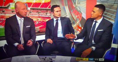 Frank Lampard - Christian Eriksen - Antonio Conte - Alan Shearer - Harry Kane - Jermaine Jenas - Tottenham Hotspur - Alan Shearer put Jermaine Jenas in his place after Chelsea beat Spurs in 2017 - givemesport.com