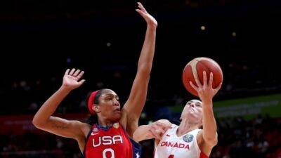 Breanna Stewart - Alyssa Thomas - Canada falls to U.S. in Women's Basketball World Cup semifinals - cbc.ca - Usa - Canada - China