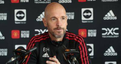 Everything Erik ten Hag said in Manchester United press conference ahead of Man City fixture