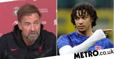 Jurgen Klopp defends ‘exceptional’ Trent Alexander-Arnold after his latest snub with Gareth Southgate and England