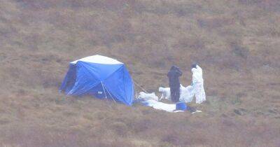 Police pictured digging for Moors murder victim Keith Bennett after reports skull found - manchestereveningnews.co.uk - Manchester - county Bennett - county Keith