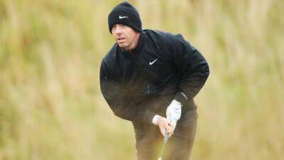 Rory McIlroy struggles and Richard Mansell moves in wild weather at Alfred Dunhill Links Championship