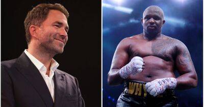 Dillian Whyte's promoter Eddie Hearn names four potential opponents for his next fight