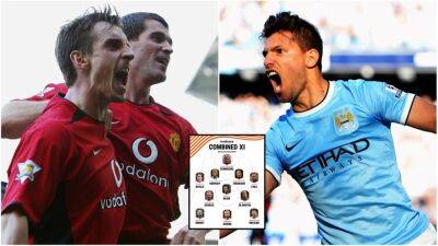 Man City v Man Utd: Manchester derby all time XI named - and it's controversial