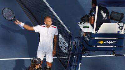 'He's abusing me' - Dan Evans angered by a heckler during US Open third round match against Marin Cilic