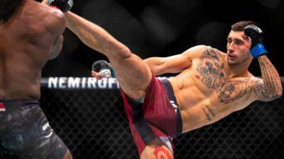 Georges St Pierre - Canada's Jourdain, Makdessi lose by decision as UFC holds first fight card in France - tsn.ca - France - Italy - Australia - Canada - Morocco