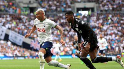 Antonio Conte - Harry Kane - Tottenham v Fulham player ratings: Richarlison 9, Kane 8; Mitrovic 7, Cordova-Reid 4 - thenationalnews.com