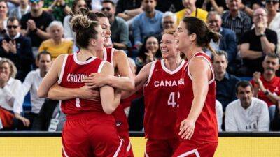 Canada's women's 3x3 basketball team wins FIBA series stop in Montreal