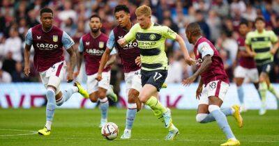 Kevin de Bruyne telepathy but Man City fall short of perfection vs Aston Villa