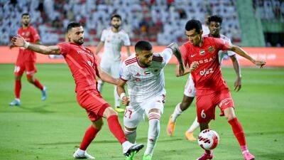 Shabab Al-Ahli - Sharjah make perfect start to Adnoc Pro League season with victory at Shabab Al Ahli - thenationalnews.com - Portugal - Brazil - Abu Dhabi - Uzbekistan - Dubai - Guinea