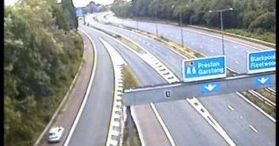 M6 closed following 'serious collision' in Lancashire - latest updates