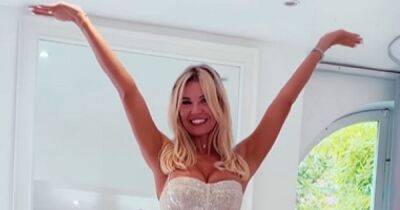Christine McGuinness teases 'wedding' weeks after Paddy split as she stuns in bridal gowns
