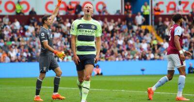 Man City wastefulness vs Aston Villa shows not even Erling Haaland can stop inevitable problem