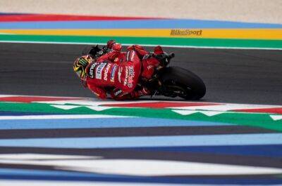 MotoGP Misano: Bagnaia makes history for Ducati as Dovi bows out