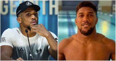 Anthony Joshua looks in great condition two weeks after Oleksandr Usyk defeat