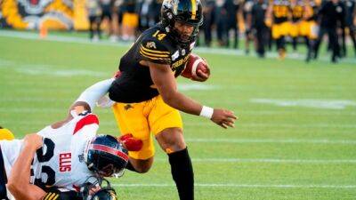 Rookie Newman to start at QB for Ticats vs. Argos