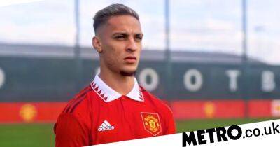 Antony starts for Manchester United against Arsenal as Brazilian is given full debut