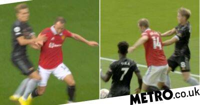 Christian Eriksen - Martin Odegaard - Gabriel Martinelli - David De-Gea - Paul Merson - Patrice Evra - Jimmy Floyd Hasselbaink slams ‘ridiculous’ disallowed Arsenal goal vs Man Utd - metro.co.uk