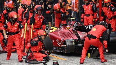 Sergio Perez - Fernando Alonso - Charles Leclerc - Nico Rosberg - Carlos Sainz - Mattia Binotto - Pitlane problems add up to a bad Sunday for Sainz - channelnewsasia.com - Netherlands