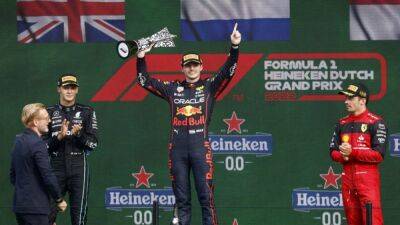 Verstappen continues winning streak in home Dutch GP