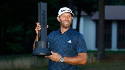 Dustin Johnson makes eagle putt to win LIV Boston event in playoff