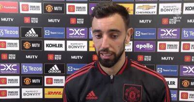 Bruno Fernandes explains what Manchester United's players must do after 3-1 Arsenal win