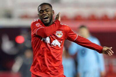 Dru Yearwood: NY Red Bulls man sent off for smashing ball in crowd & injuring fans