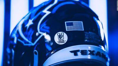 Houston Texans to wear 'Uvalde Strong' decal on helmets during opening game of the NFL season