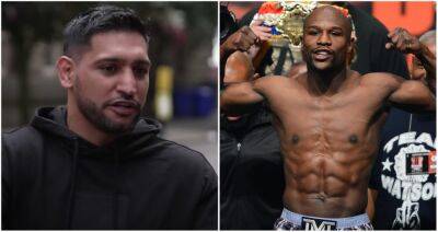 Floyd Mayweather - Gary Neville - Kell Brook - Floyd Mayweather vs Amir Khan: Brit makes controversial claim about fight - givemesport.com - Britain - Usa
