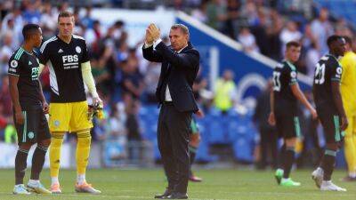 Brendan Rodgers - Wilfred Ndidi - Daniel Amartey - James Maddison - Kelechi Iheanacho - Danny Ward - Brighton - Rodgers insists Leicester squad are still "very much together" - rte.ie - county Sussex