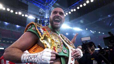Tyson Fury challenges Anthony Joshua to fight for his WBC championship belt