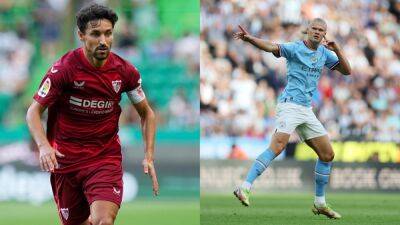 Jules Kounde - Ramon Sanchez Pizjuan - Sevilla vs Manchester City UCL Live Stream: How to watch, team news, head-to-head, odds, prediction and everything you need to know - givemesport.com - Britain - Manchester - Spain