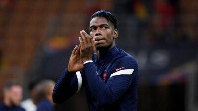 Paris St Germain - Paul Pogba - Angel Di-Maria - Massimiliano Allegri - Juve don't expect injured Pogba back until January says Allegri - channelnewsasia.com - Russia - Manchester - Qatar - France - Croatia - Argentina