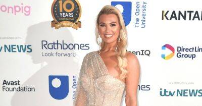 Christine Macguinness - Christine McGuinness praised for being 'amazing' mum as she admits her 'stomach is in knots' - manchestereveningnews.co.uk