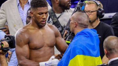 Anthony Joshua responds to Tyson Fury callout: 'I'll be ready in December'