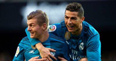 Real Madrid player Toni Kroos sends message to Manchester United forward Cristiano Ronaldo