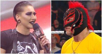 Dominik Mysterio: Rhea Ripley introduces new-look WWE Superstar after heel turn