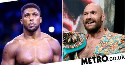 Anthony Joshua accepts Tyson Fury’s challenge for ‘Battle of Britain’ fight in December
